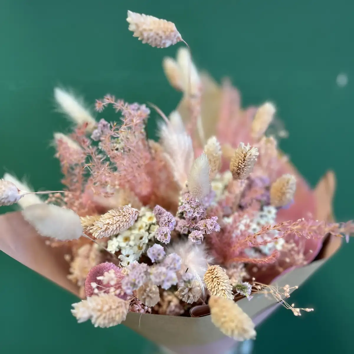 Bouquet pastel séché