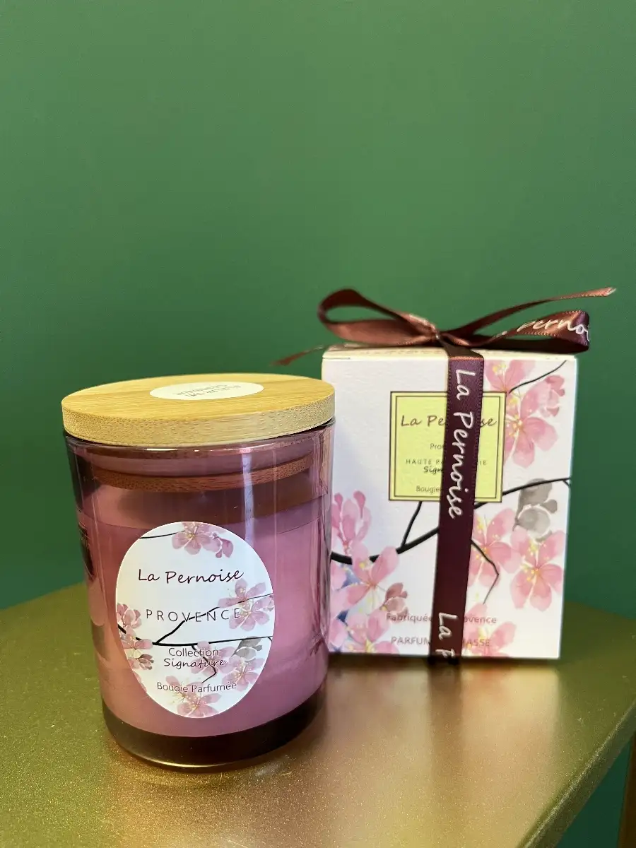 Bougie parfumée fleurs de cerisier